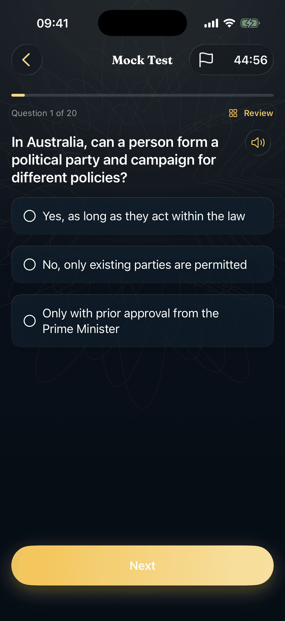 Australian Citizenship Test — 3
