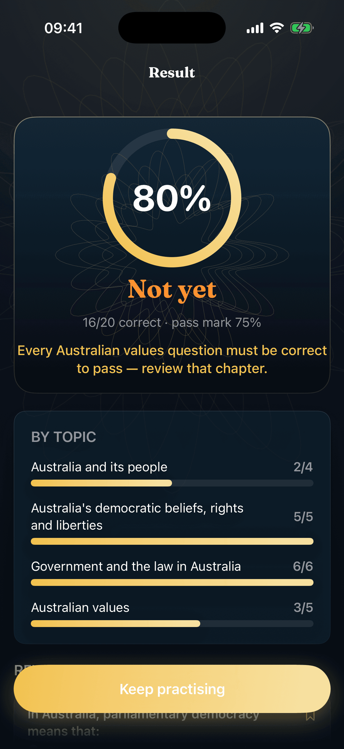 Australian Citizenship Test — 5