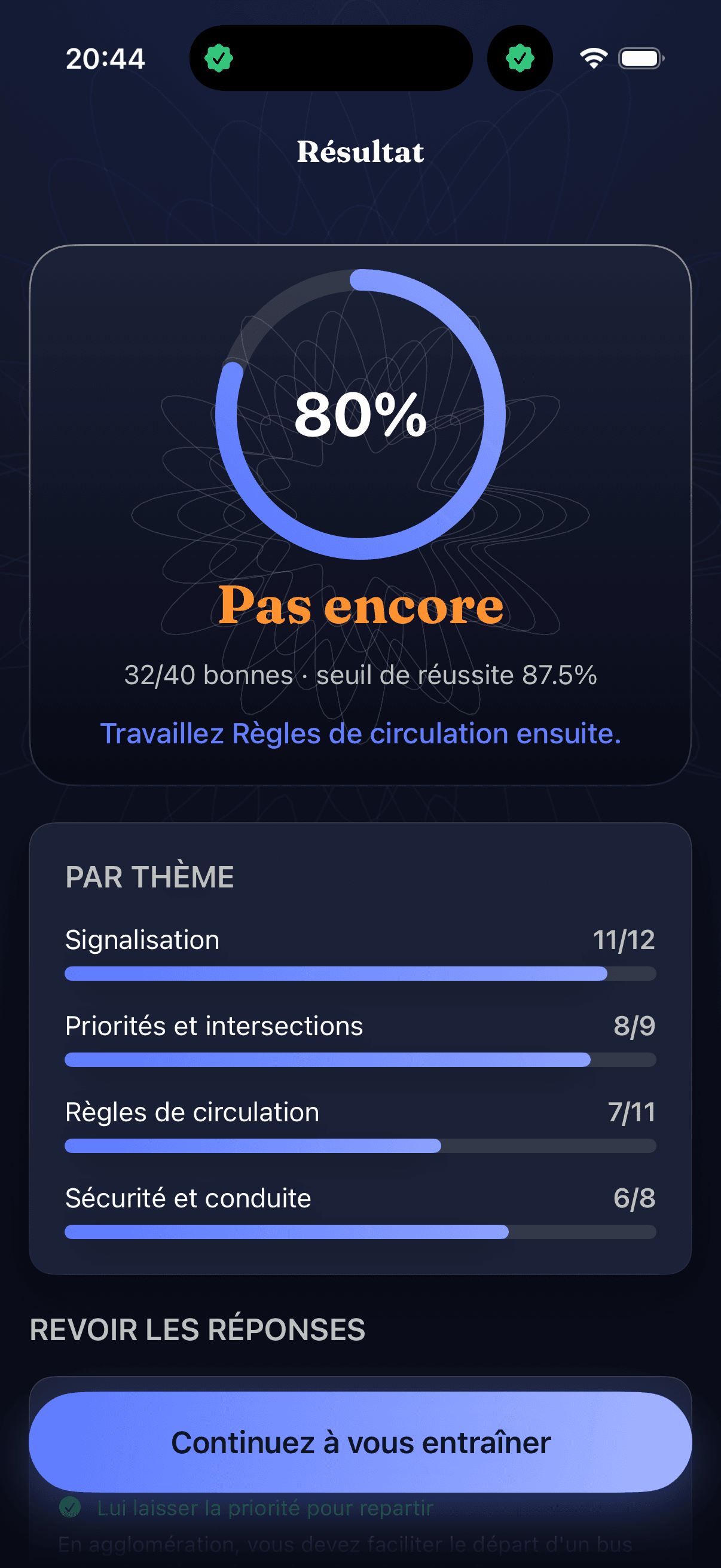 Code de la Route — 5
