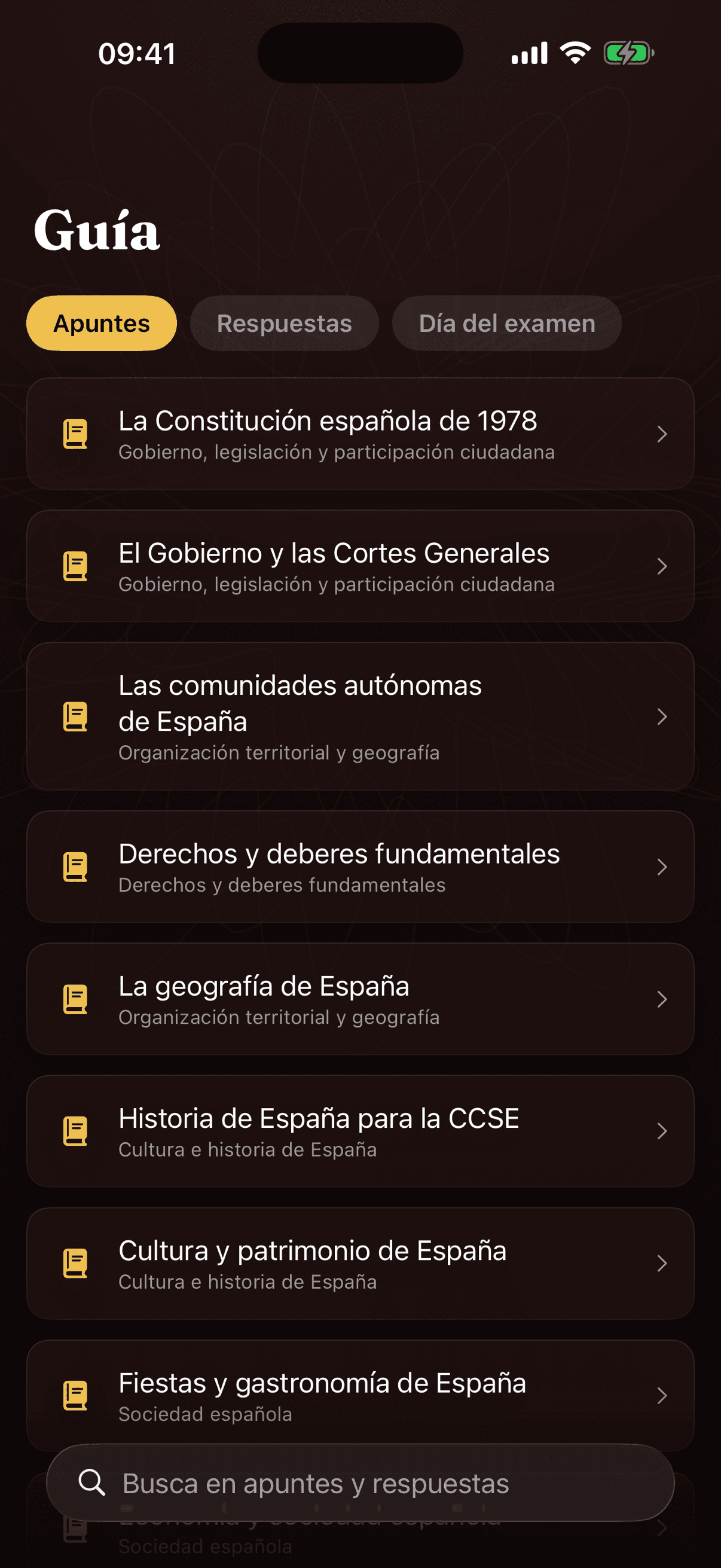 Examen CCSE — 1