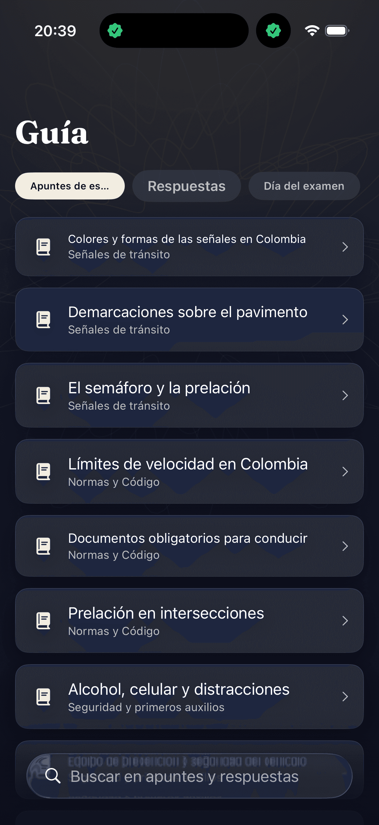 Examen de Conducción — 1