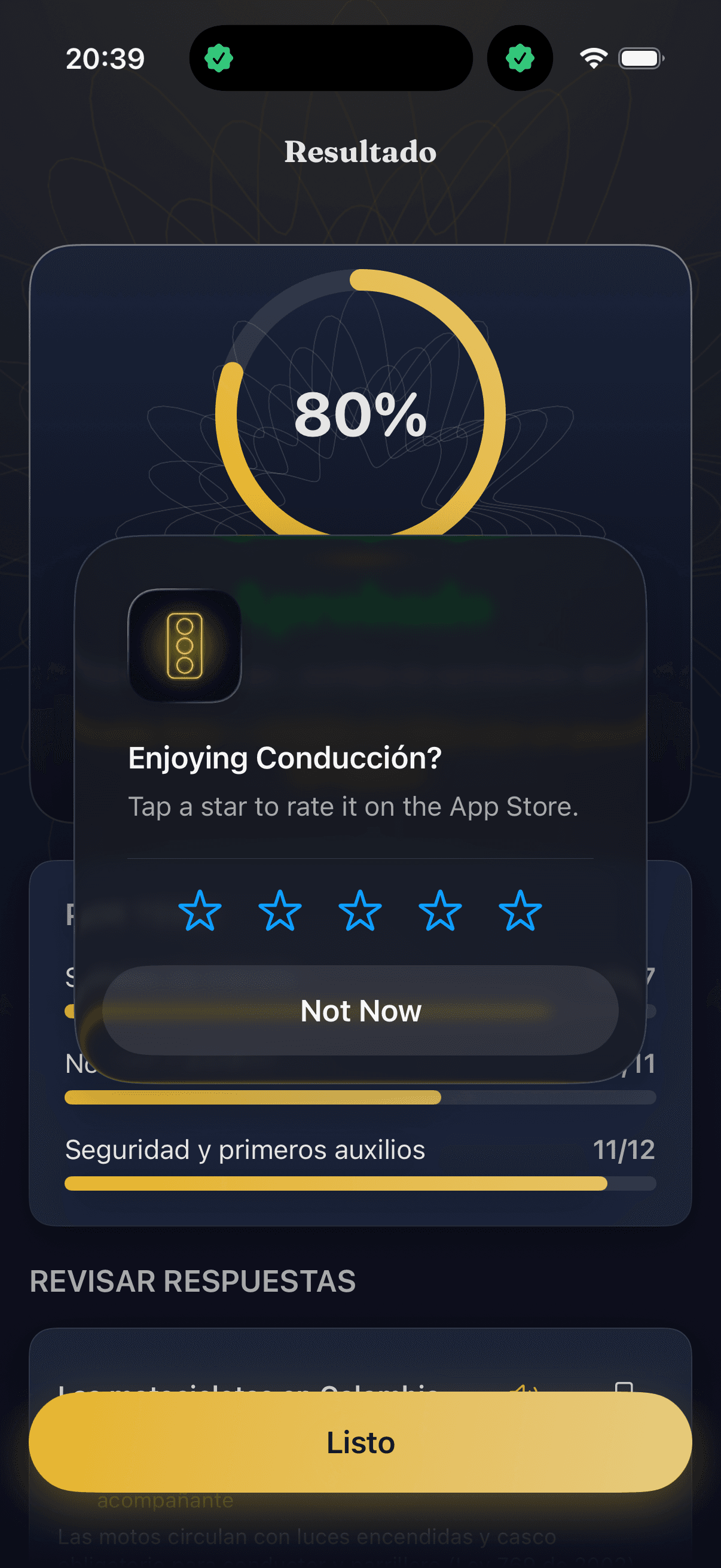 Examen de Conducción — 5