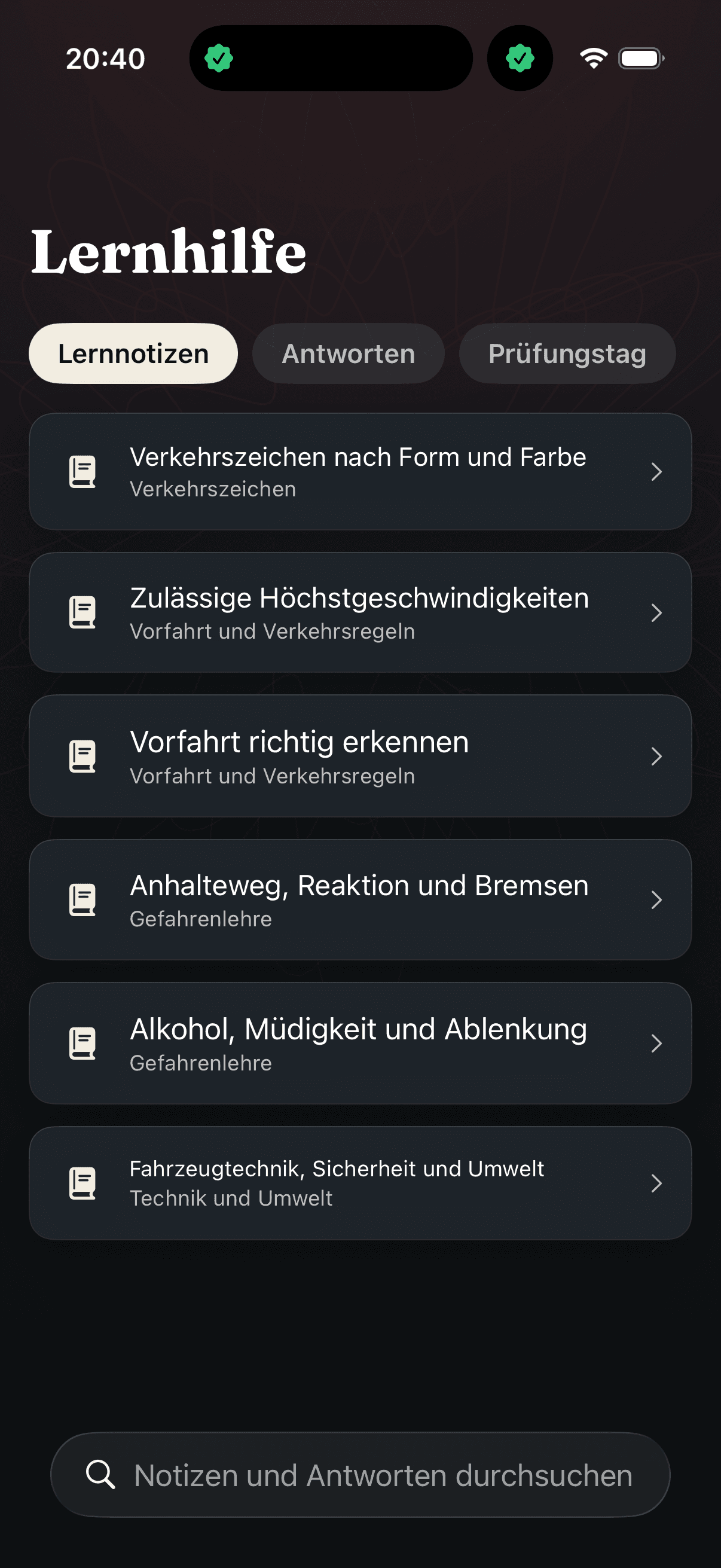Führerschein Theorie — 1