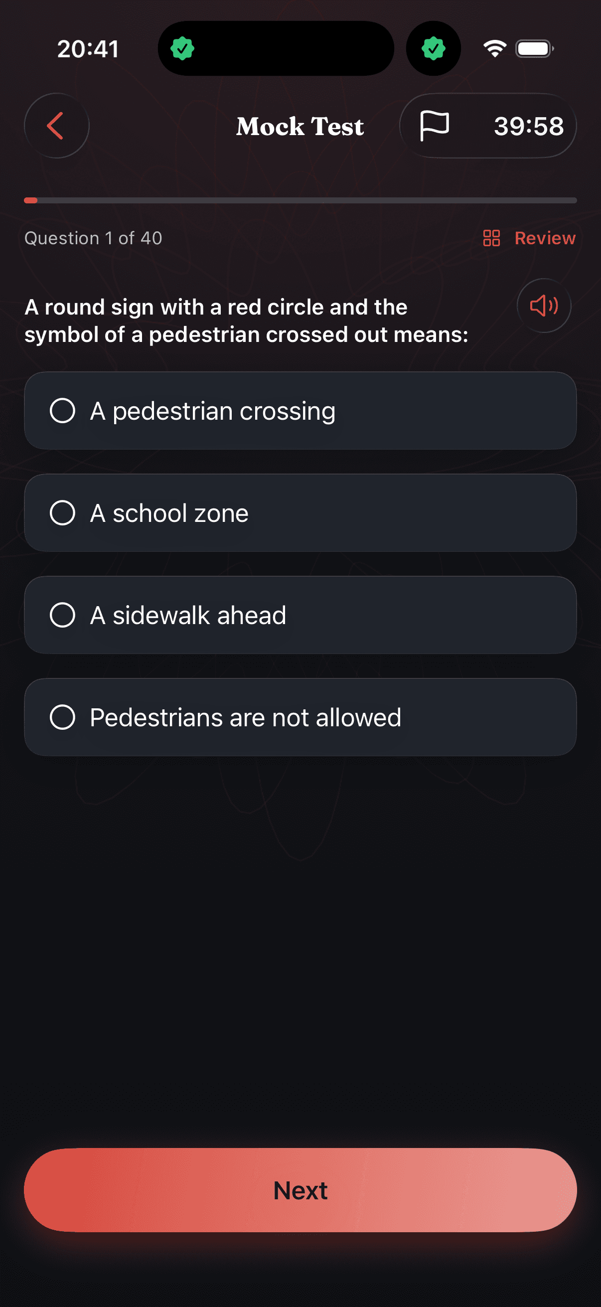 G1 Knowledge Test — 3