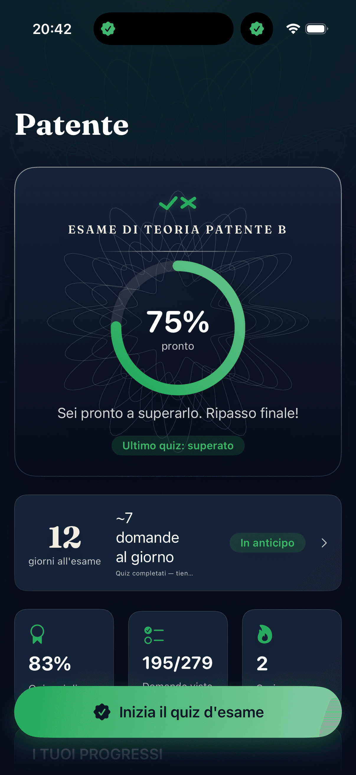 Quiz Patente — 2
