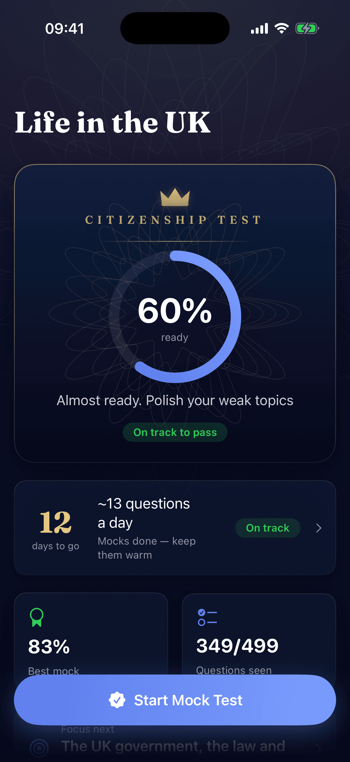 Life in the UK Test — 2