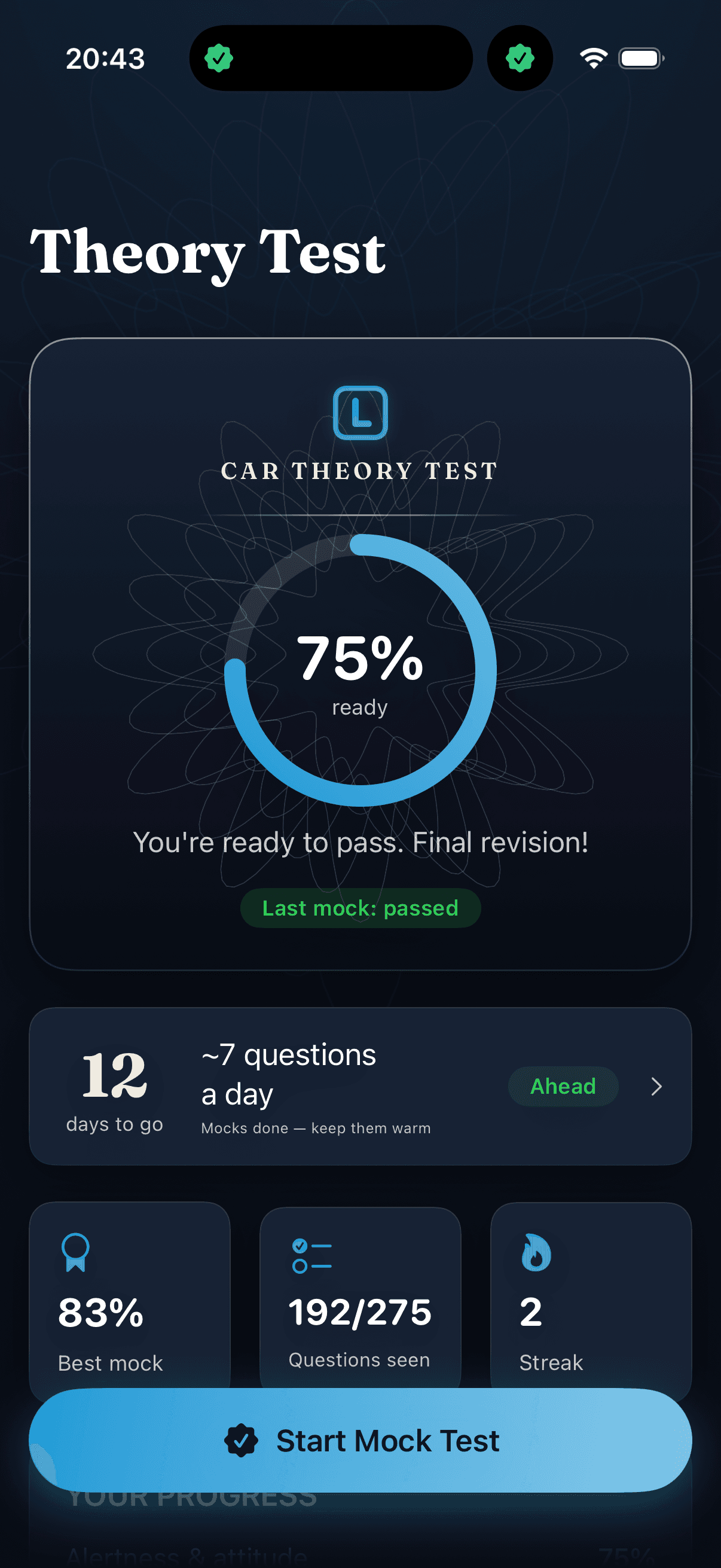UK Theory Test — 2