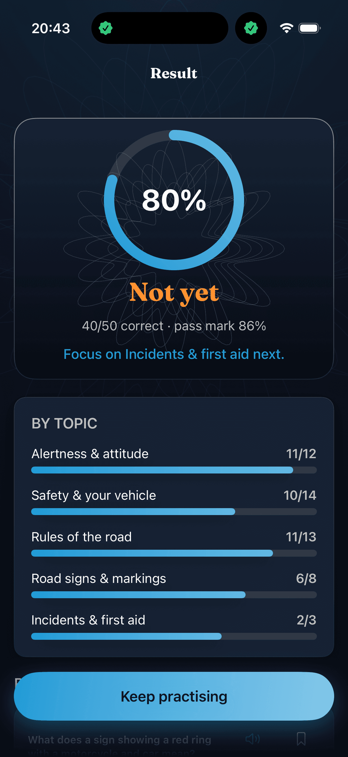UK Theory Test — 5